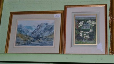 Lot 283 - Robin Bagot (20th century), Lakeland scene, signed and dated '92 (1992), bears a Christopher...