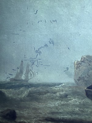 Lot 1076 - Henry Redmore (1820-1887) "Saltwick Bay,...