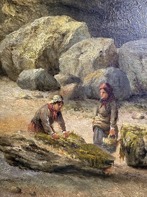 Lot 1076 - Henry Redmore (1820-1887) "Saltwick Bay,...