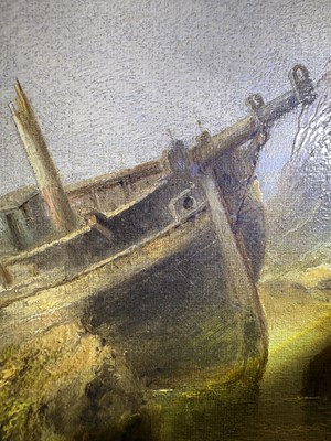 Lot 1076 - Henry Redmore (1820-1887) "Saltwick Bay,...