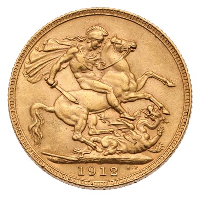 Lot 161 - George V, Sovereign 1912, (Marsh 214, S.3996),...