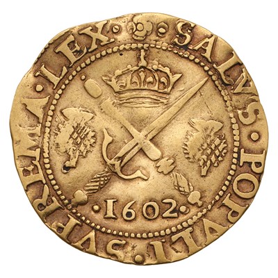 Lot Scotland, James VI, Sword and Sceptre Piece...