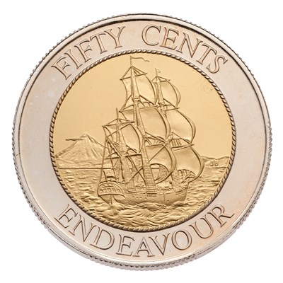Lot 213 - New Zealand, Gold Proof Fifty Cents 1994,...