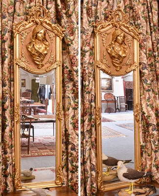 Lot 1404 - A Pair of French Neo-Classical Style Gilt...