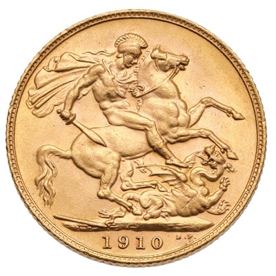 Lot 148 - Edward VII, Sovereign 1910, (Marsh 182,...