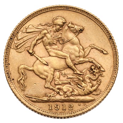 Lot 162 - George V, Sovereign 1912, (Marsh 214, S.3996),...
