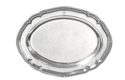 Lot A George III Silver Meat-Dish