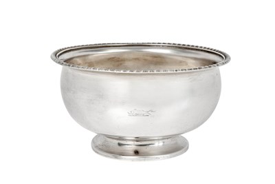 Lot A George IV Irish Silver Bowl