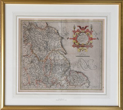 Lot 2077 - Mercator (Gerard). Eboracum, Lincolnia, Derbia,...