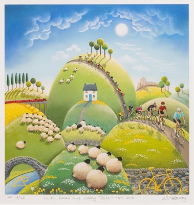 Lot 1183 - After Lucy Pittaway (Contemporary) "Hills,...