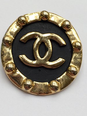 Lot 1021 - A Pair of Earrings, by Chanel, the central...