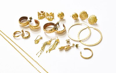 Lot 249 - A Small Quantity of Jewellery, comprising of a...