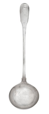 Lot A George III Silver Soup-Ladle