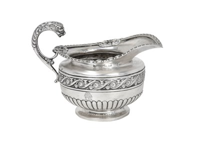 Lot A George IV Irish Silver Cream-Jug