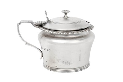 Lot A William IV Silver Mustard-Pot