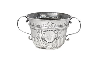 Lot A George II Silver Porringer