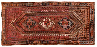 Lot 428 - Old Luri Rug West Iran, Circa 1930 The brick...
