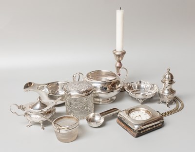 Lot 145 - A Collection of Assorted Silver, including a...