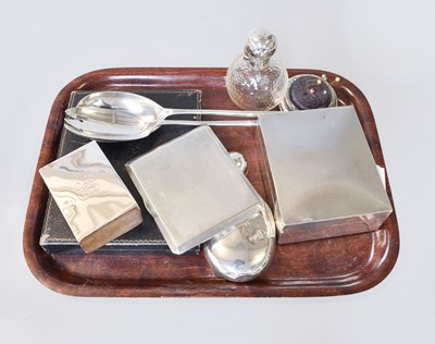 Lot 80 - A Collection of Assorted Silver; including an...