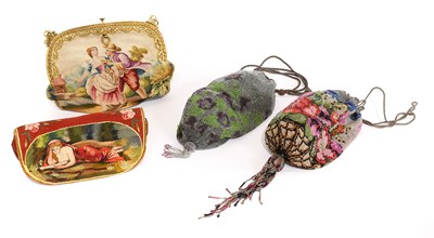 Lot 2291 - Circa 1920/30s Ladies Purses, comprising a...