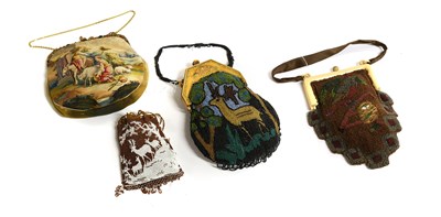 Lot 2293 - Circa 1920/30s Evening Bags comprising a bead...