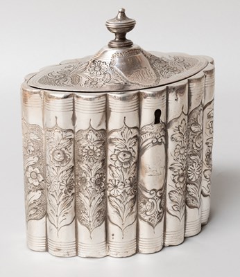 Lot 136 - A George III Silver Tea-Caddy, by Henry...
