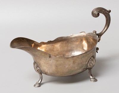 Lot 135 - A George III Silver Sauceboat, by William...