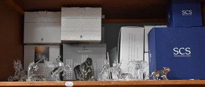 Lot 30 - A Quantity of Swarovski Crystal, including...