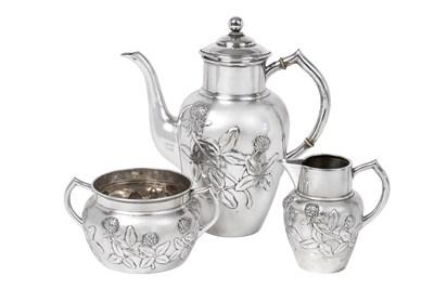 Lot A Three-Piece Danish Silver Coffee-Service