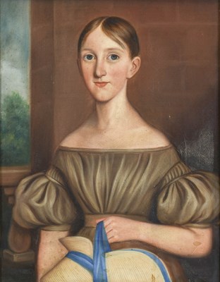 Lot 358 - Hannah Maria Hudson (1815-1865) Portrait of...