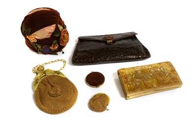 Lot Circa 1920/30s Costume Accessories comprising...