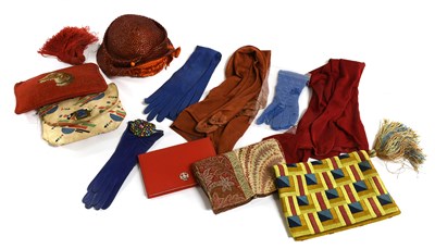 Lot Early 20th Century Costume Accessories...