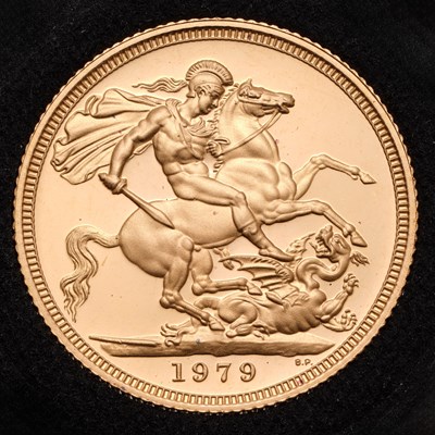 Lot 252 - Elizabeth II, Proof Sovereign 1979;...