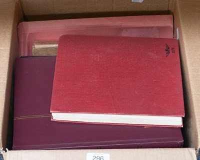 Lot 296 - Collection of Stamps in 10 Albums, filling a...