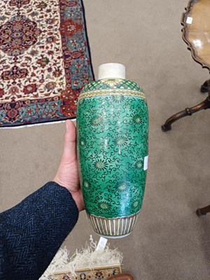 Lot 38 - A Chinese Porcelain Vase and Cover, 19th...