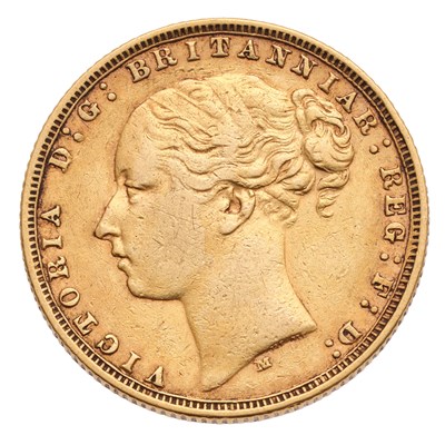 Lot 141 - Victoria, Sovereign 1876M, Melbourne Mint, St....