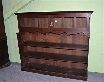 Lot 333 - An Arts & Crafts oak open bookcase attributed to Wylie & Lochhead, Glasgow