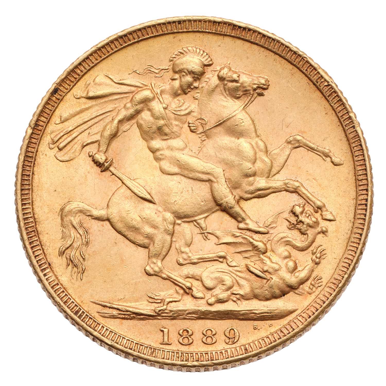 Lot 149 - Victoria, Sovereign 1889; extremely fine with...