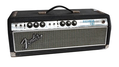 Lot 73 - Fender Silver Face Bassman Amplifier Head