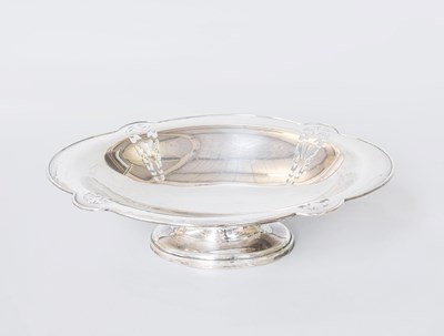 Lot 137 - A George V Silver Basket, by Atkin Brothers,...