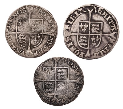 Lot 18 - Mary, Groat, mm. pomegranate, crowned bust of...