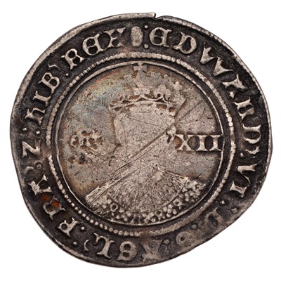 Lot 19 - Edward VI, Shilling, fine silver issue, mm....