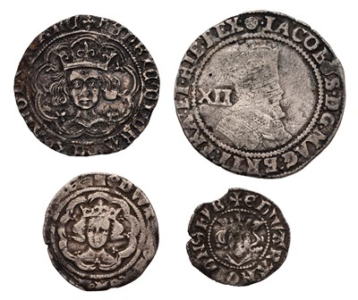 Lot 16 - Henry VI, Groat, pinecone-mascle issue 1431-33,...