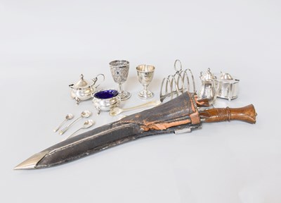 Lot 152 - A Collection of Assorted Silver, including...