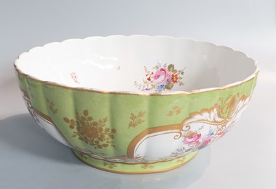 Lot 81 - A Samson Porcelain Punch Bowl, 19th Century,...