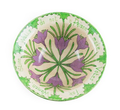 Lot 33 - A Suffragette Pottery Bowl, possibly by...