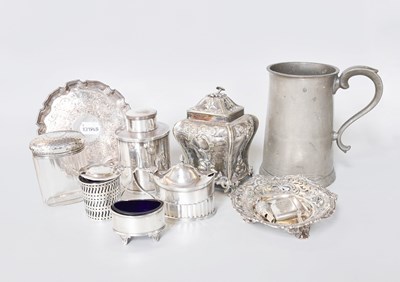 Lot 153 - A Collection of Assorted Silver and Silver...