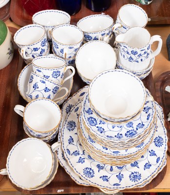 Lot 109 - A Spode Porcelain Tea Wares, in the 'Blue...