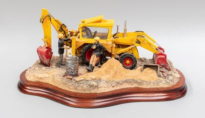 Lot 1007 - Border Fine Arts 'Tea Break' (JCB), model No....