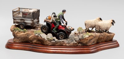 Lot 1012 - Border Fine Arts 'All in A Day's Work' (Farmer...